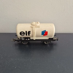 Jouef HO Wagon Train Marchandises Elf Citerne Vintage Modelisme Ferroviaire - Imagen 1 de 5