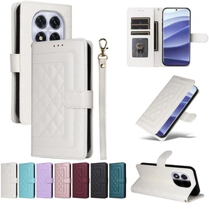 For Xiaomi Poco C65 C55 14 Ultra 13t Leather Wallet Case Strap Shockproof Cover - Picture 1 of 18