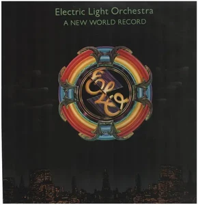 LP Electric Light Orchestra A New World Record EMBOSSED COVER Jet Records - Picture 1 of 1