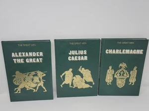 The Great Men - Alexander The Great, Julius Caesar, Charlemagne Danbury 1972 - Picture 1 of 4