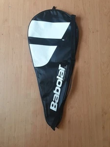 BABOLAT Tennis Racket Case Bag with Strap Black White Lightweight - Picture 1 of 7