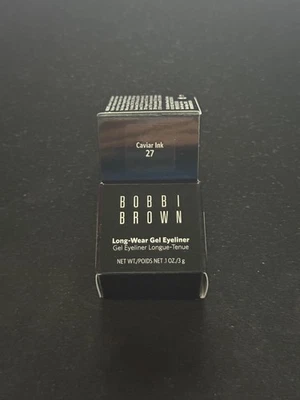 Delineador de ojos en gel de larga duración Bobbi Brown - TINTA DE CAVIAR NEGRA - 0,1 oz / 3 g - Nuevo en caja Foto 1 de 2