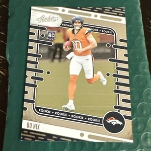 2024 Panini Absolute - Rookies Bo Nix #112 Denver Broncos Football Rookie RC! - Bild 1 von 3