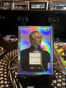 John Tyler Authentic Relic Pieces Of The Past Short Print President - Bild 1 von 2