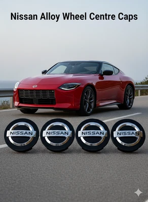 Nissan  Versa  Alloy Wheel Centre Hub Caps 54mm Set of 4 - Image 1 of 3