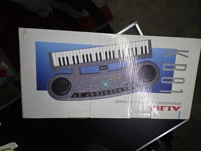 Vintage Alba Kb81 Electronic Keyboad New Old Stock Still In Original Box Working - Image 1 of 4