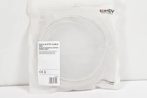 LINDY No. 47710 - CAT.6 S/FTP Netzwerkkabel - 20m - 250MHz - Grau - neuwertig OV - Afbeelding 1 van 3