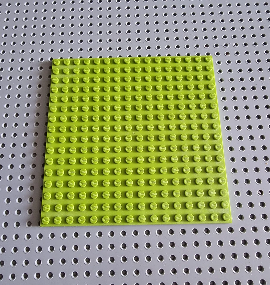 Lego Bauplatte Grundplatte Platte 16x16 Limette Grün Green Plate 91405 R3/D1 - Bild 1 von 1