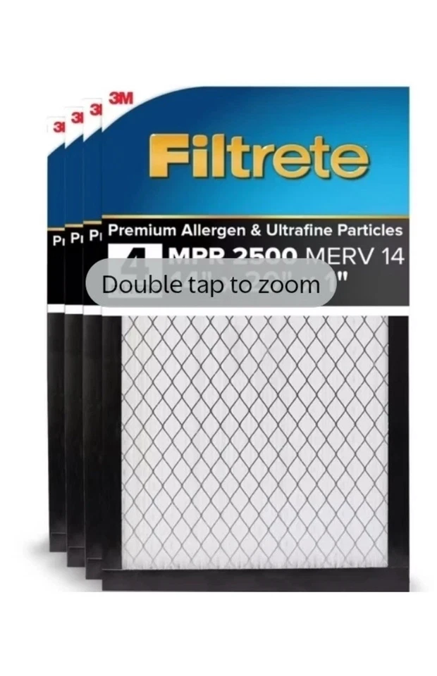 Filtrete 2500 14x20x1 Premium Allergen & Ultrafine MERV 14 Filters