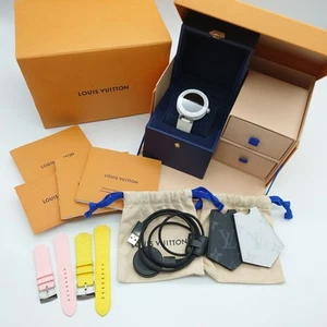 Louis Vuitton Tambour Horizon V2 QA080 Quartz SS/CE LCD 43mm Grade AB Used Watch - Picture 1 of 14