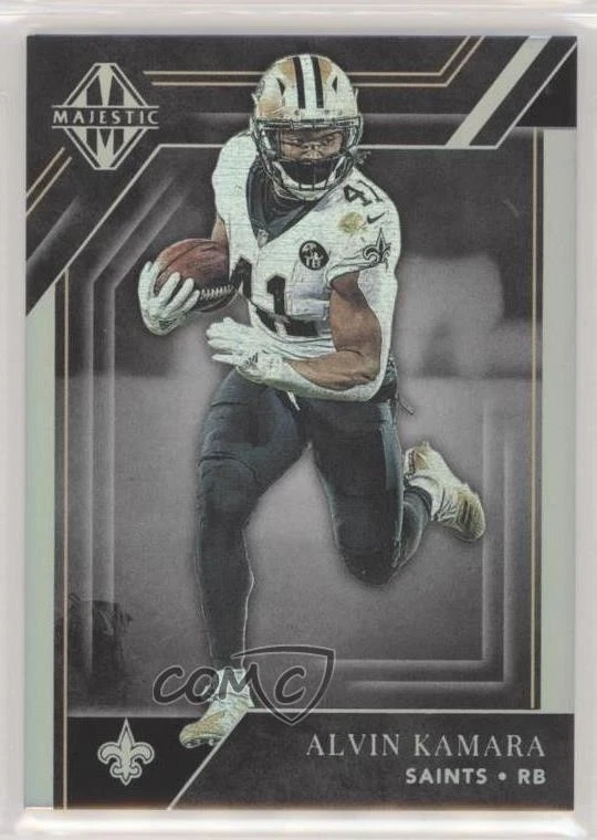 2019 Panini Majestic Holo Silver /25 Alvin Kamara #76 - Image 1 of 2
