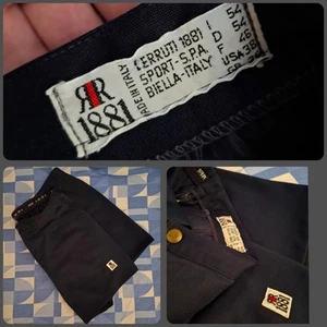 SHORT man TENNIS 80's CERRUTI 1881 SPORT tg.54-L/XL circa Made in Italy RARE - Imagen 1 de 8