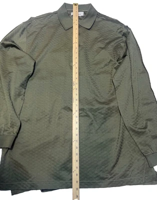 Vardon PGA Championship Whistling Straits Golf Long Sleeve Polo Gold Men's Large - Image 1 of 4