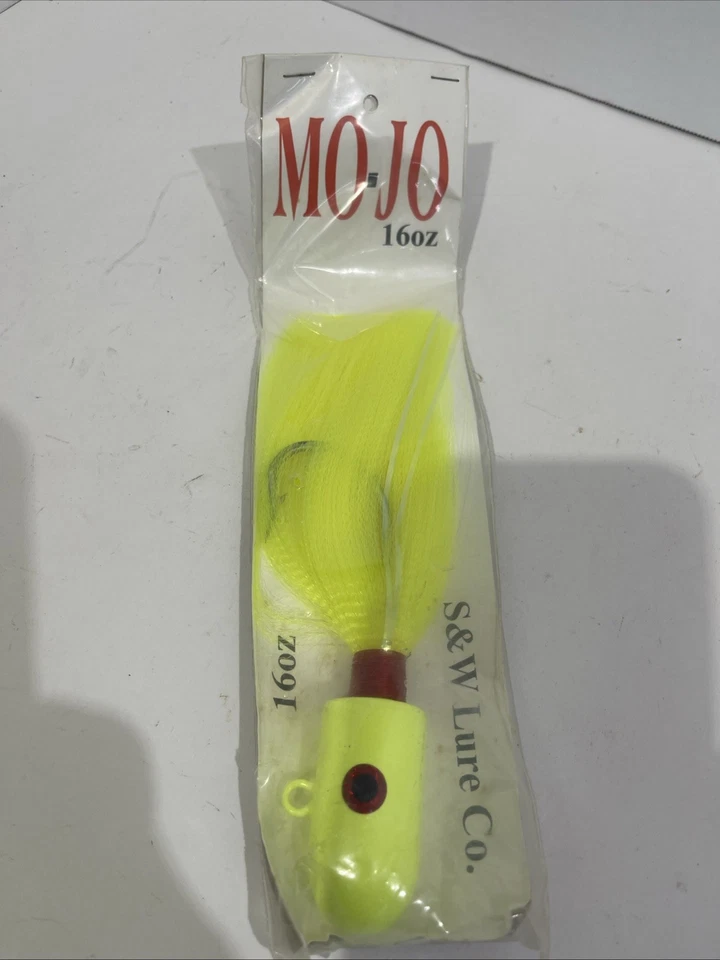 MO JO 16oz S&W Co. Saltwater Jig Lure Fishing - Image 1 of 4