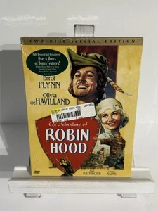 The Adventures of Robin Hood NEW DVD Two-Disc Special Edition 1938 Errol Flynn - Imagen 1 de 3