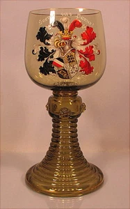 Grosser alter Studenten Pokal Höhe 26 cm Suevia Tübingen Palatia Bonn von 1900 - Bild 1 von 9
