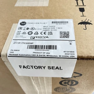 Sealed AB 2711P-T7C22D9P/B 2022 PanelView Pl 7 US Free Tax - Picture 1 of 4