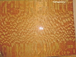 Australian Lacewood Fertigholz Holzfurnier auf 3/4" x 7" x 9" Furnier Sperrholzplatte - Bild 1 von 2