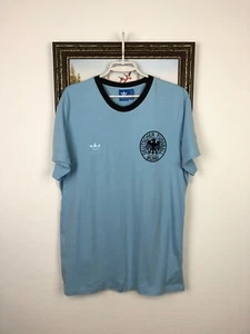 Adidas Germany World Cup Football Shirt Soccer Jersey National Team Blue Size XL - Picture 1 of 17