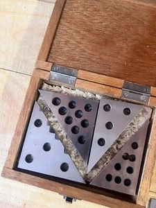 Angle Block Set Unmarked in case - Picture 1 of 3