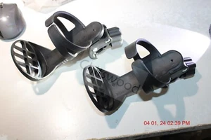 2pc Stroller Universal 360° Rotatable Cup Holder, Black Stroller Bottle Holder - Picture 1 of 7