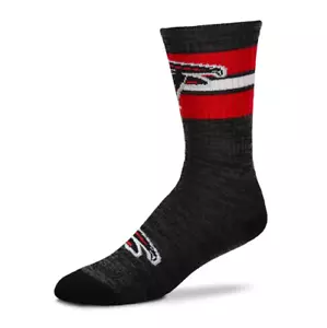 Atlanta Falcons Football Men's Gray RMC First String Deuce Crew Socks - Picture 1 of 1