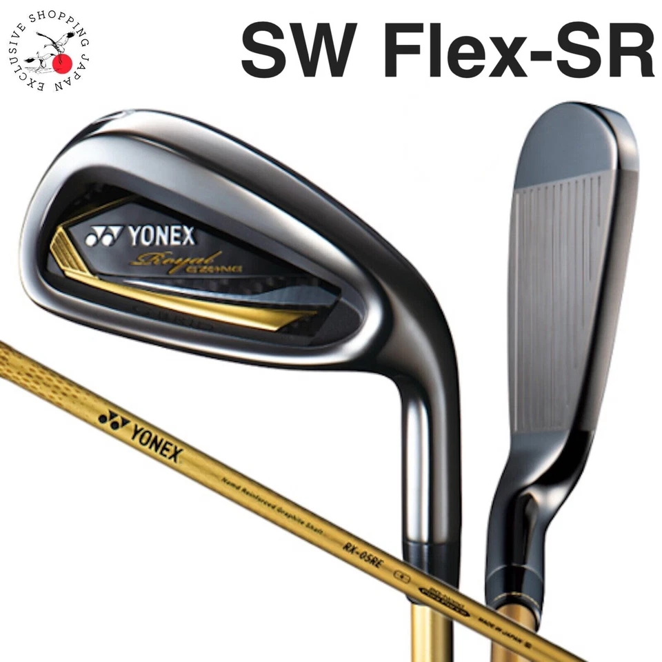 YONEX Golf 2021 Royal EZONE Iron Club RX-05RE Loft AW Flex R Carbon Shaft Men JP