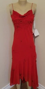 NWT Alfred Angelo Wedding/Bridesmaids Red Gown 6 - Picture 1 of 9