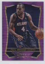 2013-14 Panini Select Purple Prizm /99 Paul Millsap #92