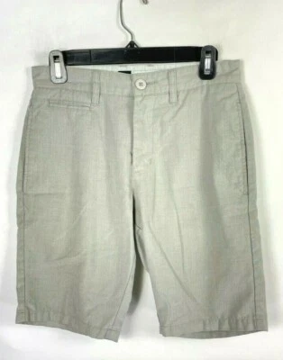 Pantalones Cortos RVCA Para Hombre Nature x Industry Chino Gris Frente Plano Informal Poliéster Talla 28. Foto 1 de 4