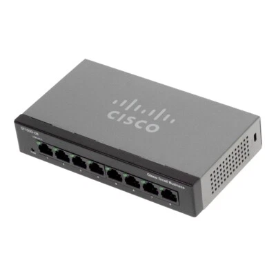 Desktop Switch Cisco SF100D-08 8-Port 10/100 SF100D-08-EU - Image 1 of 3