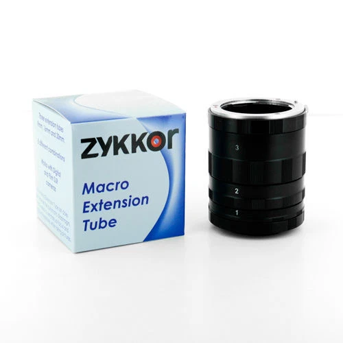 Zykkor Macro Extension Tube Ring Set for Micro 4/3 SLR Film, Digital Camera lens - Image 1 of 1