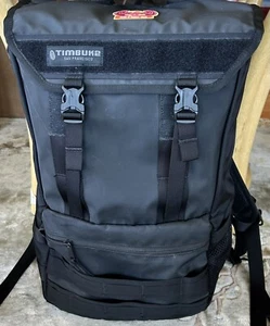 TIMBUK 2 Rogue Black Top Load 15” Laptop Backpack - VG - Picture 1 of 10