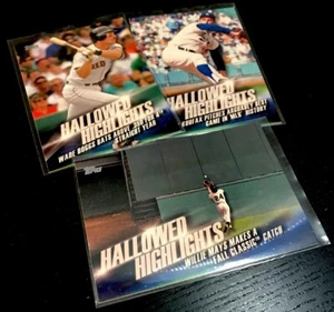 2016 Topps HALLOWED HIGHLIGHTS Inserts - Take Your Pick - Picture 1 of 1