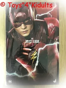 Figura Hot Toys MMS 448 Liga de la Justicia The Flash Ezra Miller 1/6 12 pulgadas NUEVA - Imagen 1 de 1