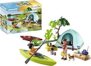 PLAYMOBIL Family Fun 71425 Zelten, Camping, aufregendes Naturabenteuer Spielzeug - Bild 1 von 6