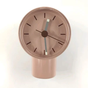 Ikea Bondtolvan Alarm Clock Analog Pale Pink 3 ¼ x 3 ½" x 5" - Picture 1 of 14