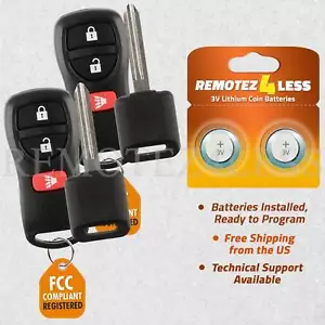 2 for 2005 2006 2007 2008 2009 2010 2011 2012 2013 Nissan Pathfinder Remote Key - Picture 1 of 5