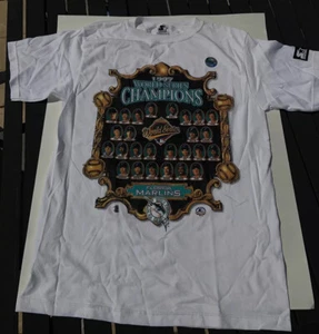 Neu mit Etikett Florida Marlins 1997 World Series Champions MLB Starter T-Shirt Jugend X-L - Bild 1 von 2