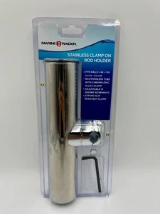 Marine Raider Edelstahl Clamp On Rod Holder FSMRMC7080 - Bild 1 von 2