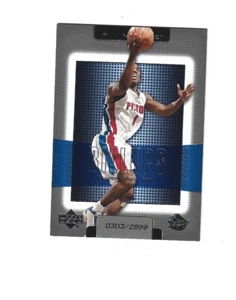 2003-04 Upper Deck Finite #47 Chauncey Billups /2999 DETROIT PISTONS - Bild 1 von 1