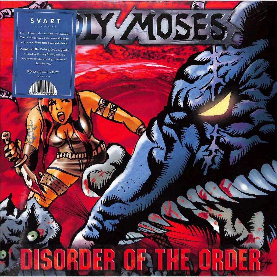 Holy Moses Disorder of the Order LP Vinyl SRE567LP