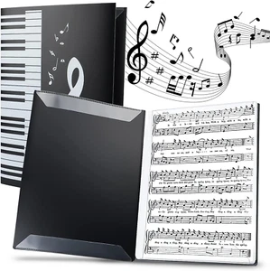 A4 Notenmappem, Music Sheet Chormappe 6 Seiten Notenordner - Bild 1 von 7