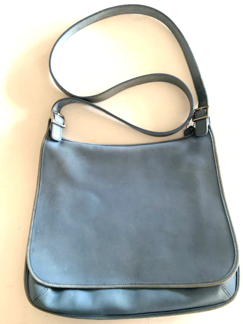 Vintage Coach Mini Bag #9825 Navy USA