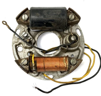 GENUINE BOSCH 1 217 032 154 STATOR ARMATURE PLATE JLO ROCKWELL - L-372 ENGINE - Image 1 of 4