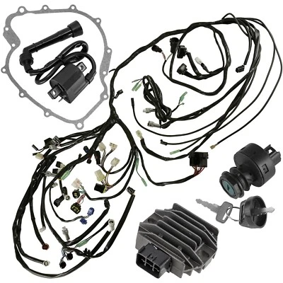 Kit de reconstrucción de arnés de cables y encendido Caltric para Yamaha Rhino 660 YXR660 4x4 2005 Foto 1 de 4