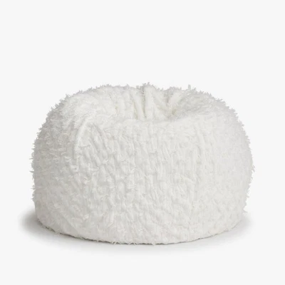 LoveShackFancy Cerámica Granero Arco Frijoles Bolsa Silla Slipcover Solo Blanco Nuevo con Etiquetas Foto 1 de 4
