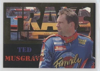 1996 Traks Review & Preview Triple-Chase Gold /3600 Ted Musgrave #TC2 - Image 1 of 2