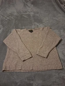 Woolrich Herren Wollpullover V-Ausschnitt Strickpullover Gr. XL - Bild 1 von 8