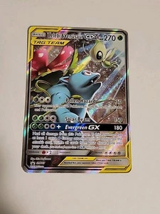 Celebi & Venusaur GX SM167 MP Sun & Moon Holo Pokemon TCG - Picture 1 of 8